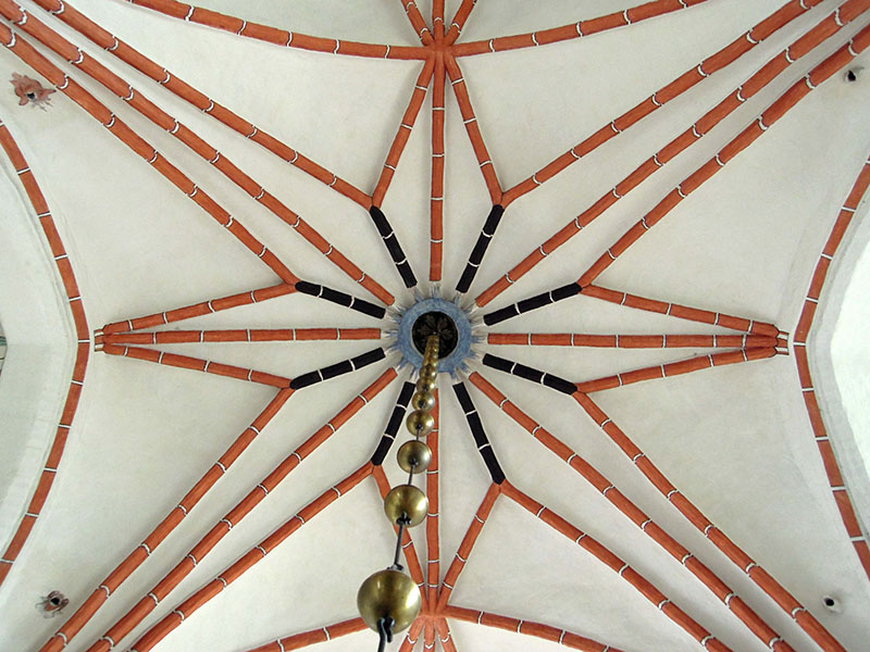 Sternengewölbe Marienkirche Angermuende