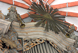 Prospekt Wagner-Orgel Angermuende